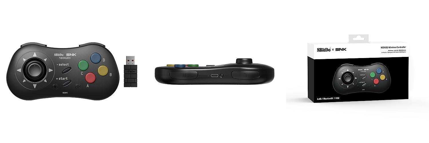 Featured image of post 8BitDo NEOGEO Wireless Controller - Black: The Ultimate Gaming Accessory for PC, Mobile, and NEOGEO Mini!
