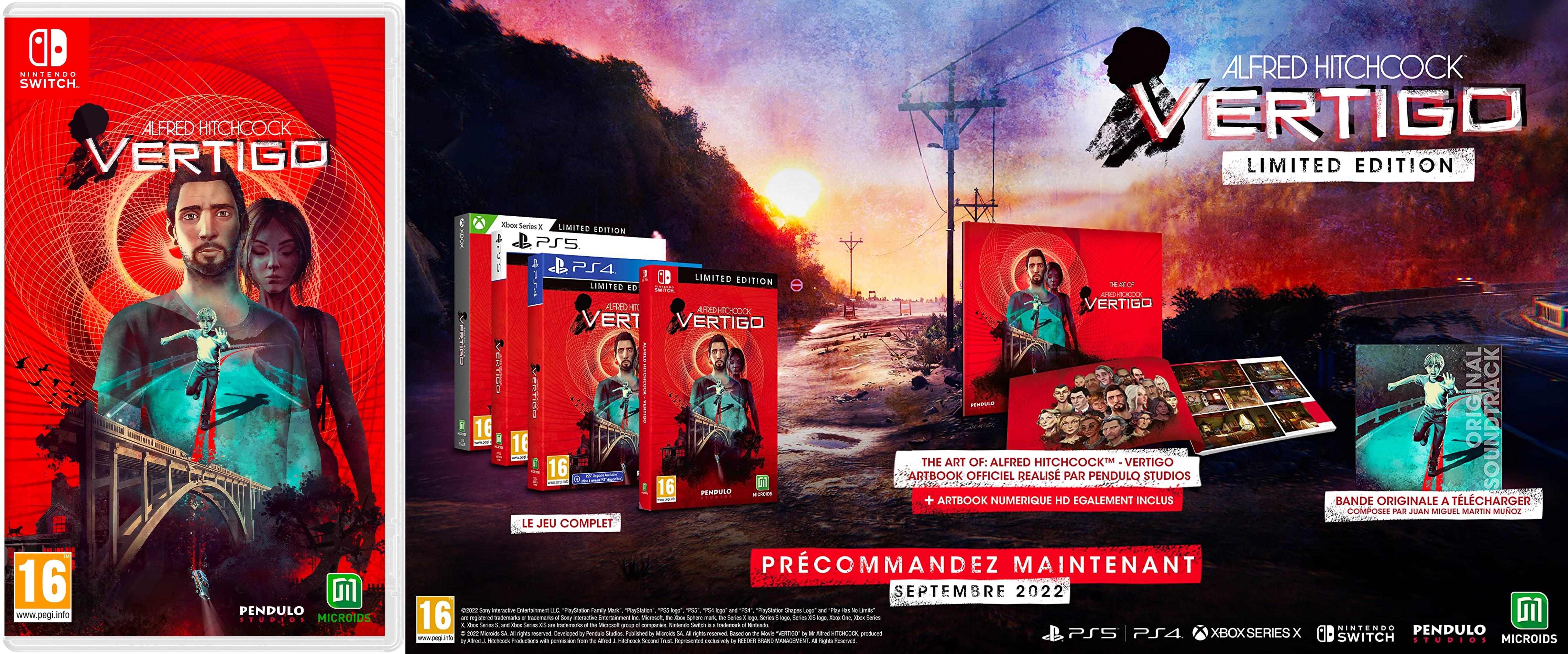 Featured image of post Descubre el misterio de Alfred Hitchcock Vertigo Limited Edition en este thriller psicológico