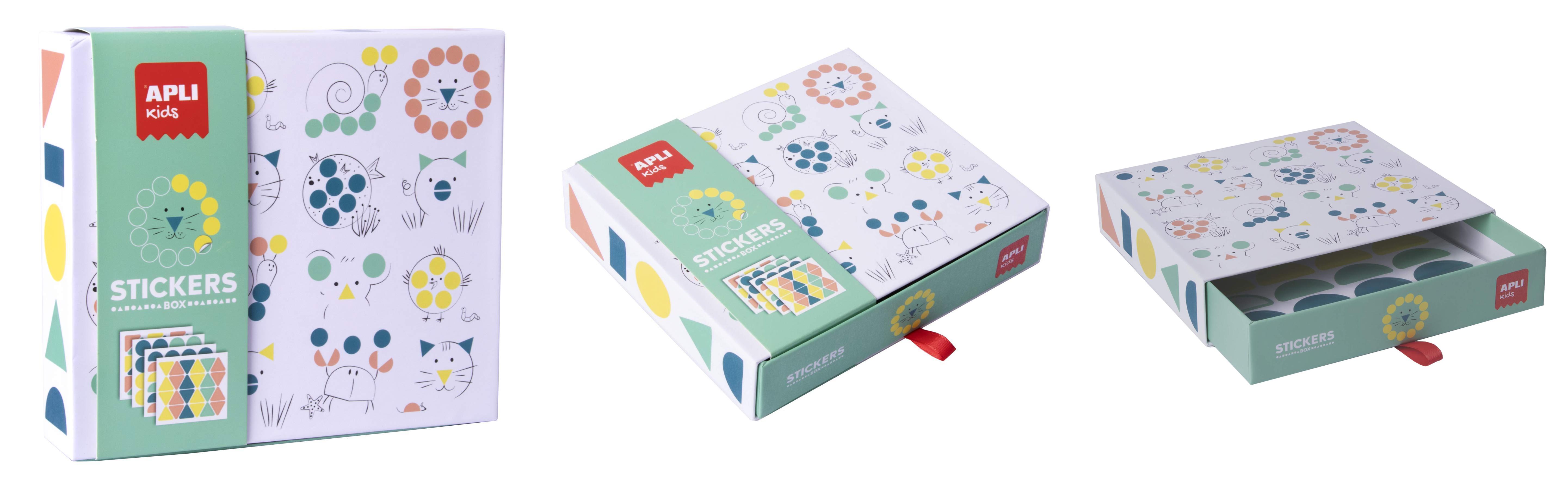 Featured image of post Descubre la diversión creativa con el Juego de gomets geométricos Animales APLI Kids 18361