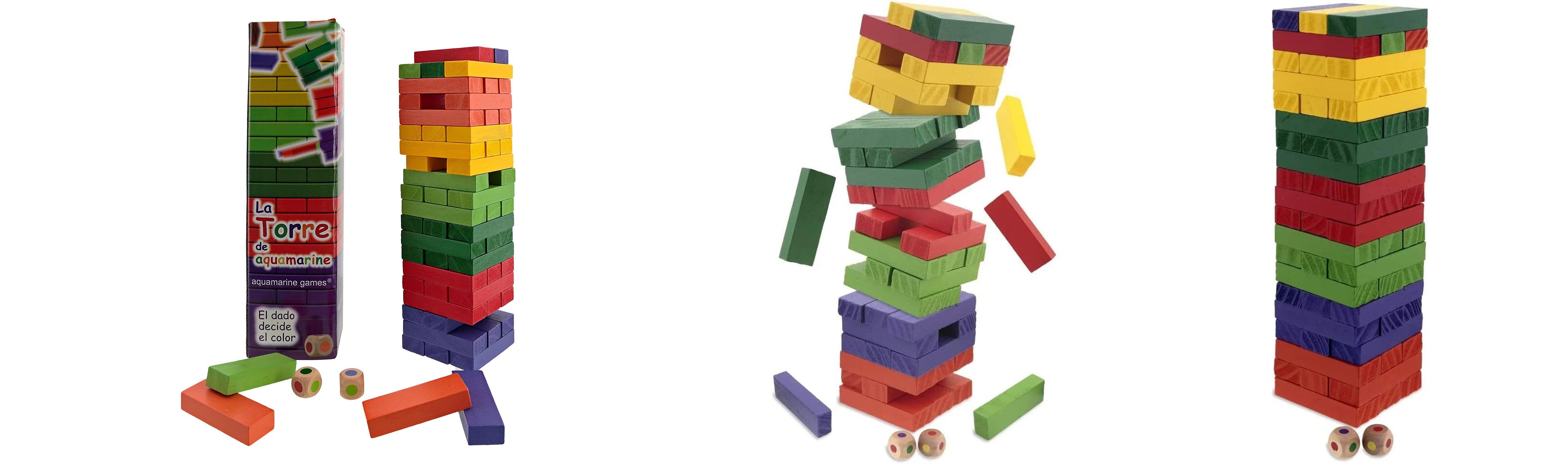 Diviértete en familia con La torre de colores de Aquamarine Games: un emocionante juego de habilidad para todas las edades