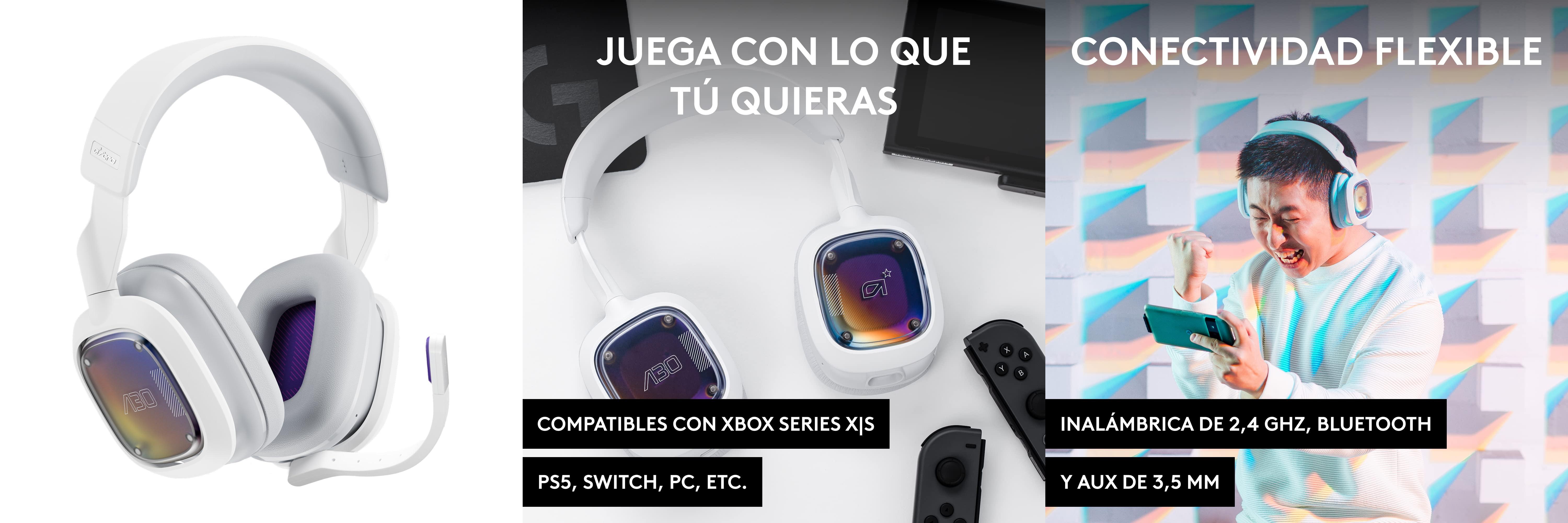 ASTRO Gaming Logitech G A30: Auriculares Inalámbricos para Gaming de Alto Rendimiento