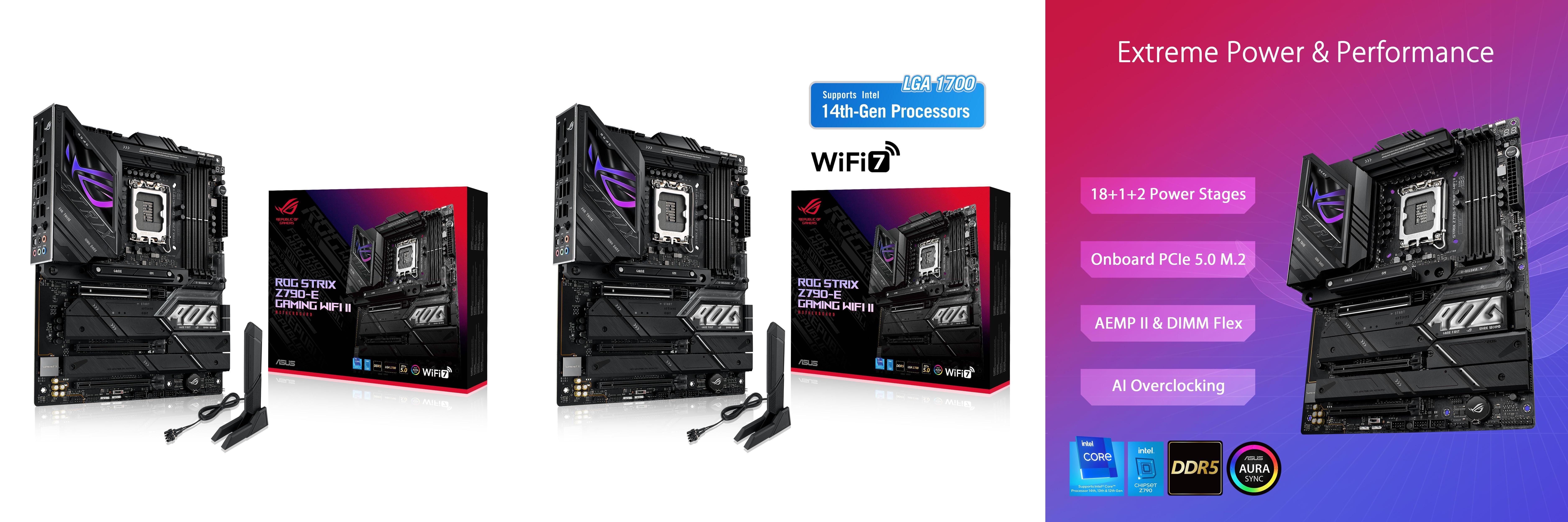 ASUS ROG Strix Z790-E Gaming WiFi II: Placa Base potente con tecnología Intel LGA1700 y conectividad de alta velocidad