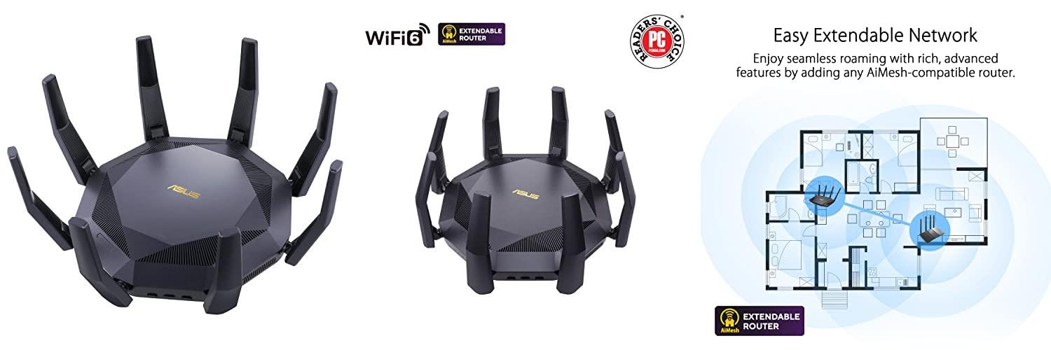 Featured image of post Descubre el ASUS RT-AX89X: El Mejor Router Gaming Wi-Fi 6 con Tecnología Avanzada
