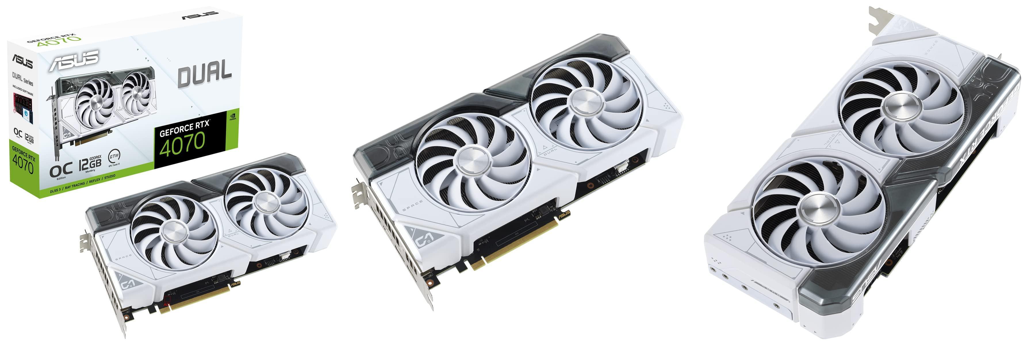 Descubre la potencia de la Asus Dual GeForce RTX 4070 OC White Edition: DLSS3, Raytracing y más
