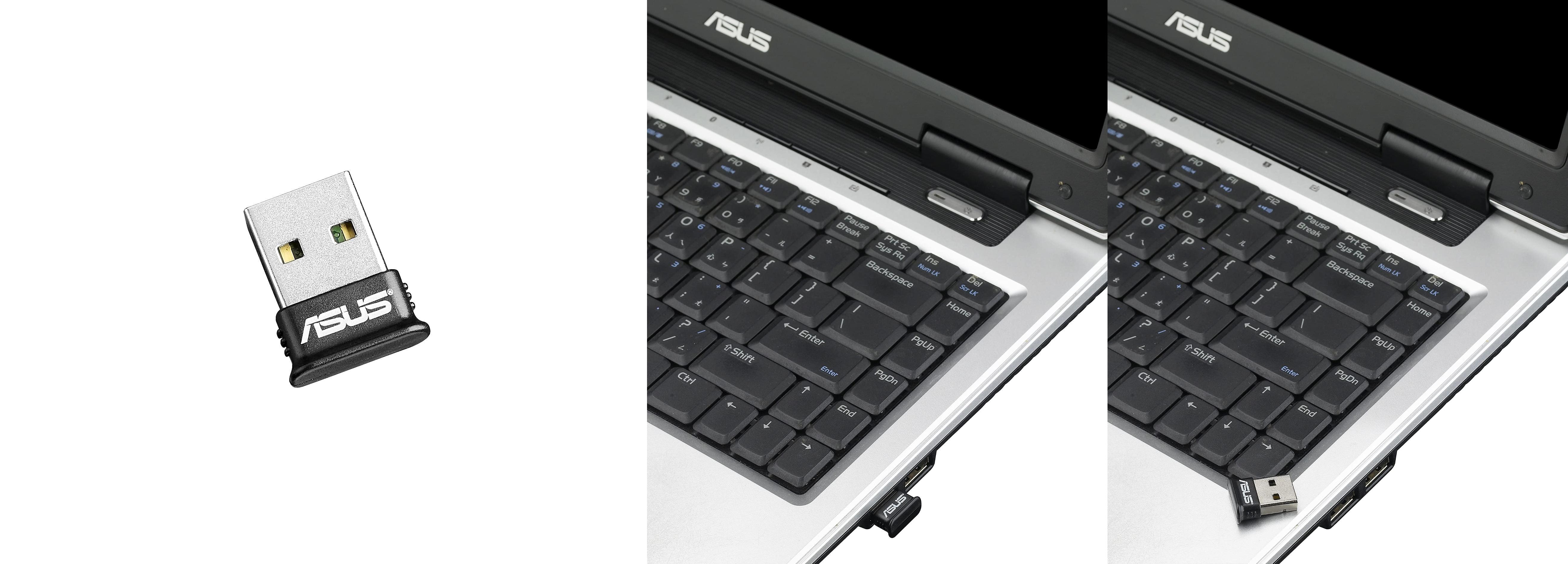 Todo lo que debes saber sobre el adaptador USB Bluetooth 4.0 ASUS USB-BT400 en negro