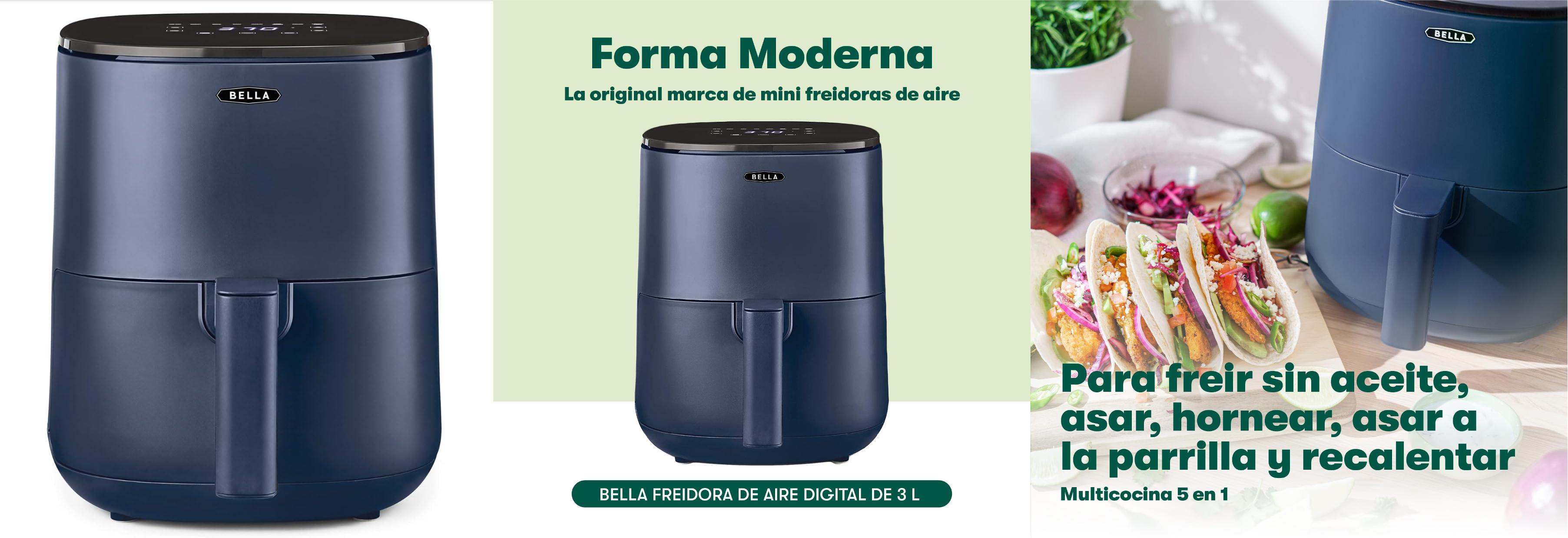 Featured image of post BELLA Freidora de Aire: Crispy Cooks con Estilo en Azul Mate