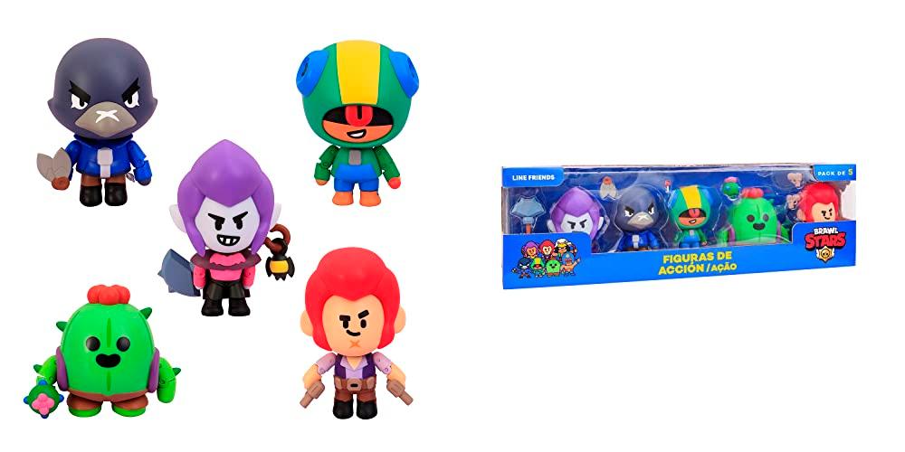 Featured image of post Descubre el increíble pack de 5 figuras de acción Bizak Brawl Stars en caja ¡Ideal para los fans del juego multijugador de combate!