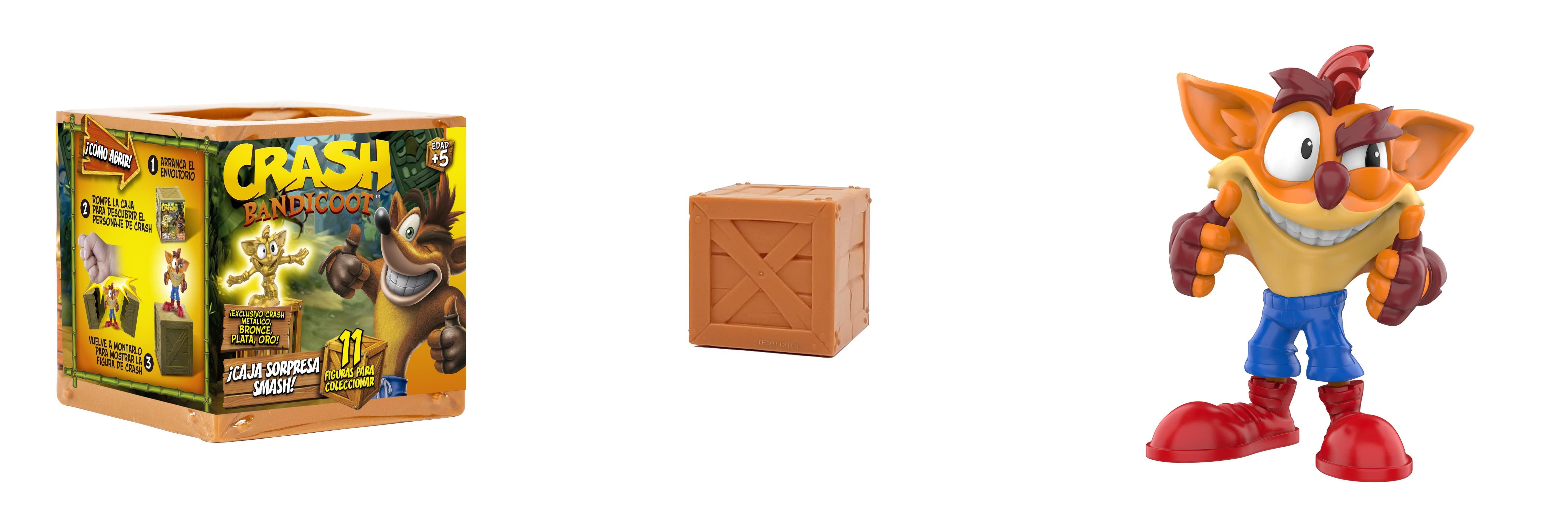 Featured image of post Descubre la emoción de la Bizak Crash Bandicoot Caja Sorpresa (63241522) en juguetes y figuras de acción