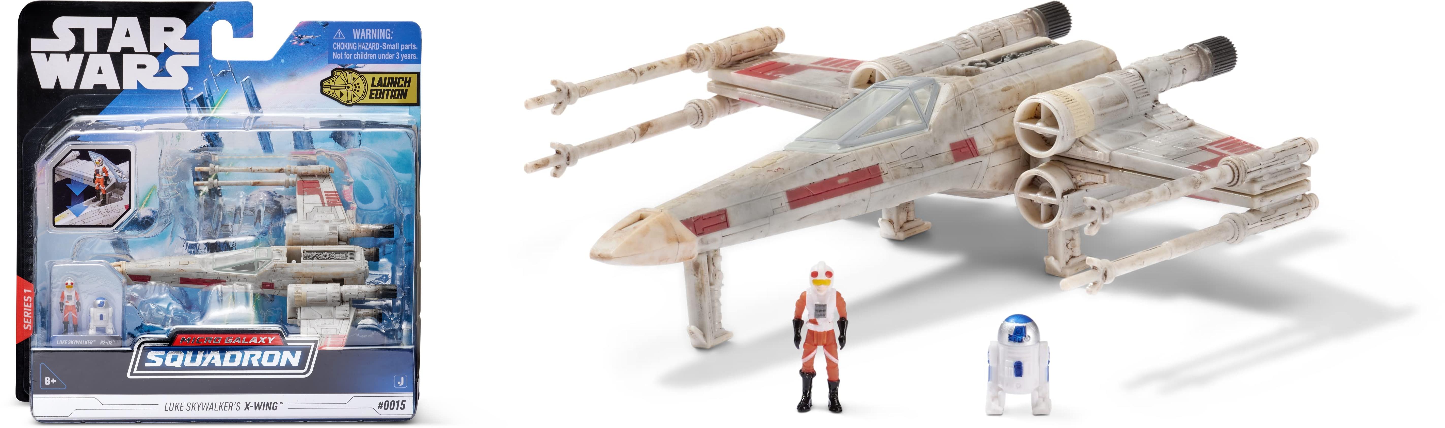 Featured image of post Descubre la emoción galáctica con Bizak Star Wars Micro Galaxy Squadron X-Wing y 2 Figuras ¡Entra en acción!