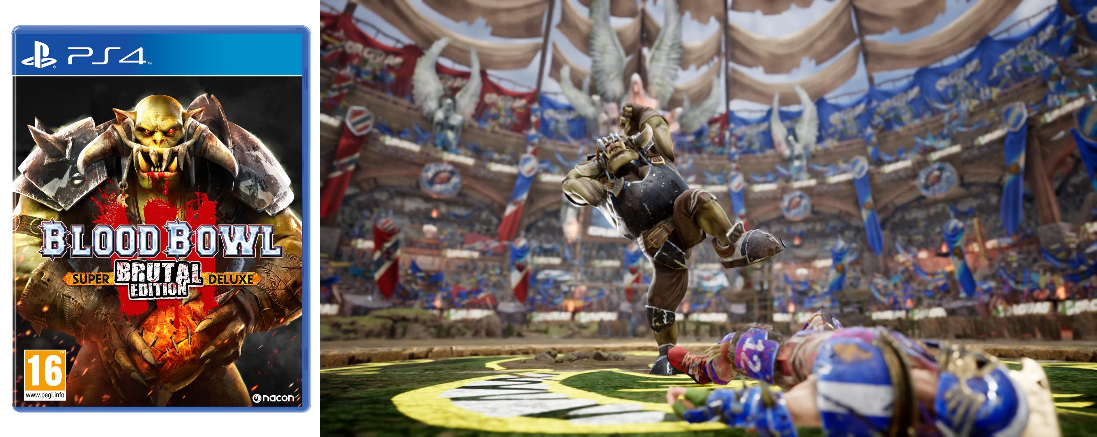 Descubre la emoción de Blood Bowl 3 en PS4: ¡Super Brutal Edition Deluxe te espera!