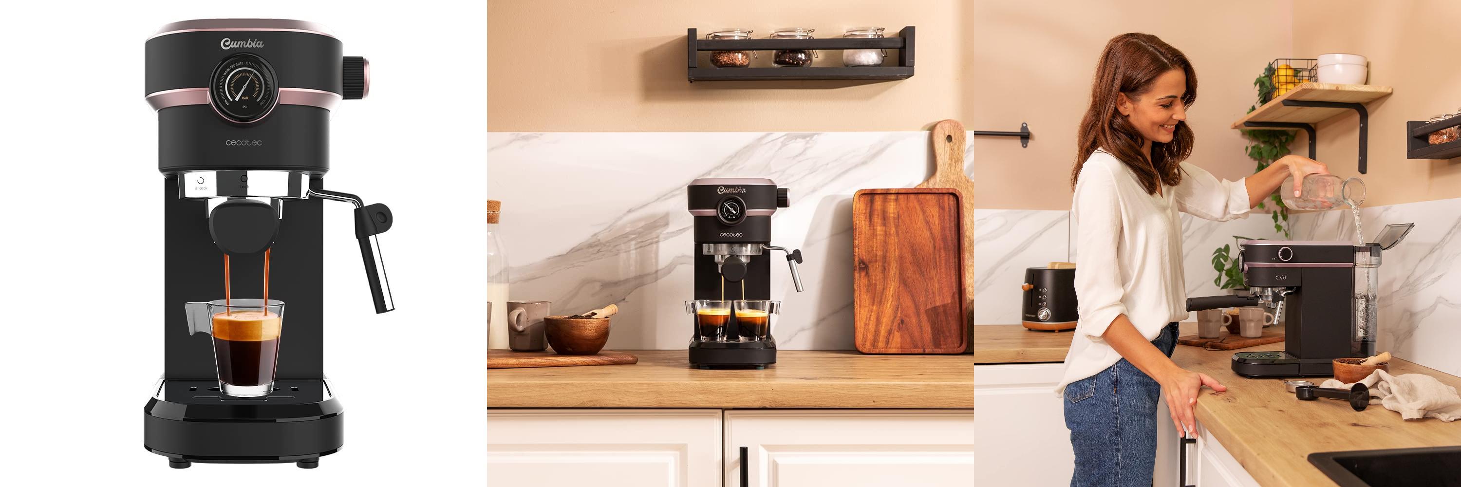 Reseña: Cecotec Cafetera Express Cafelizzia 890 Rose Pro - La mejor opción para tus espressos y cappuccinos