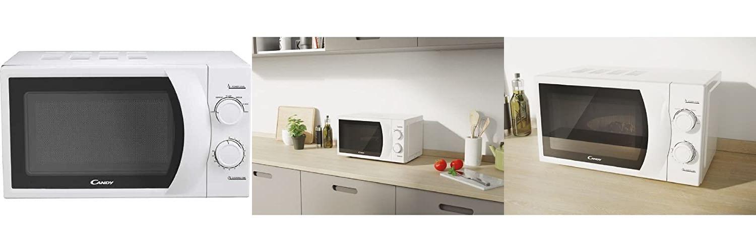Featured image of post Descubre todas las funciones del Candy Smart CMW 2070M: Microondas sencillo con 6 niveles de potencia y descongelación automática