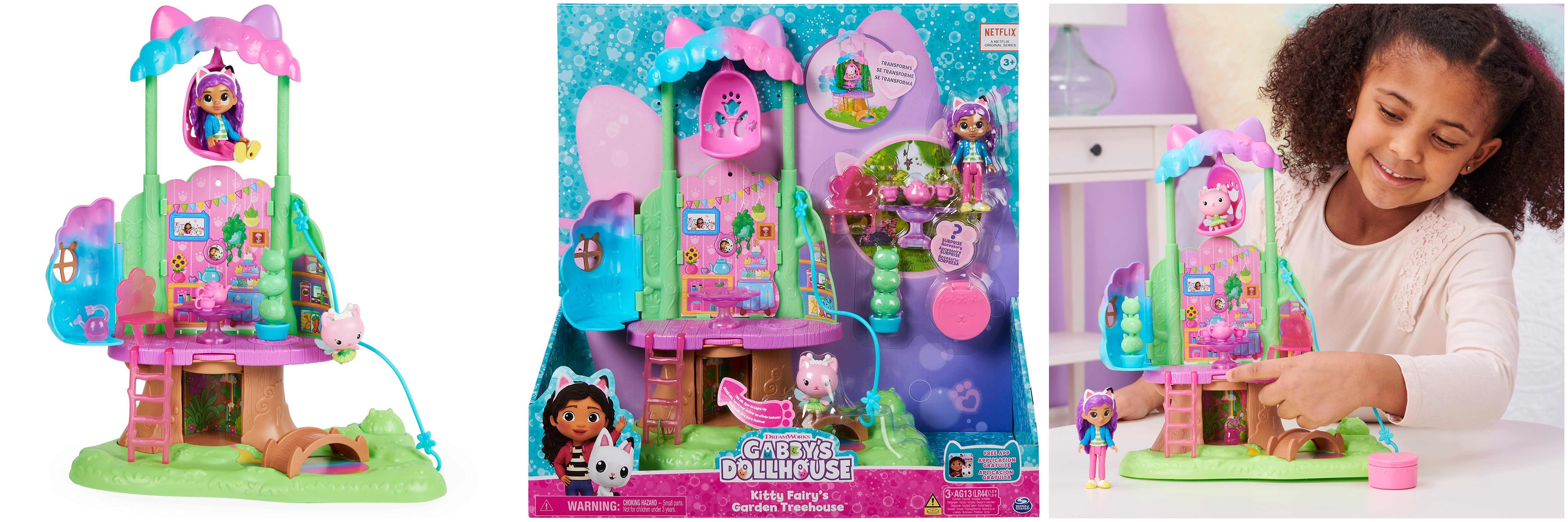 Featured image of post Descubre la magia: La Casa de Muñecas de Gabby - Casa del Árbol con Figuras, Accesorios y Muebles para Niños de 3 años +