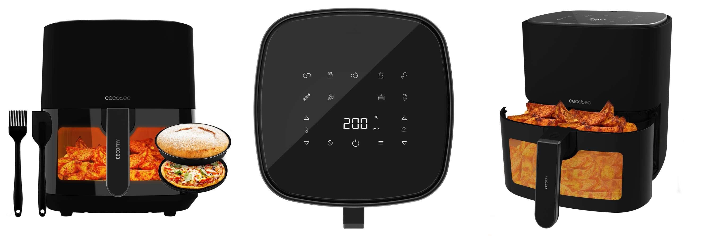 Featured image of post Descubre la Cecotec Freidora de Aire sin Aceite Cecofry Fantastik Window 5500 - La elección perfecta para una cocina más saludable