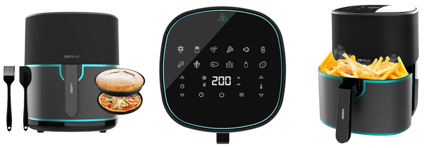 Featured image of post Cecotec Freidora de Aire sin Aceite Cecofry Fantastik Inox 6500: ¡Descubre lo último en freidoras digitales!