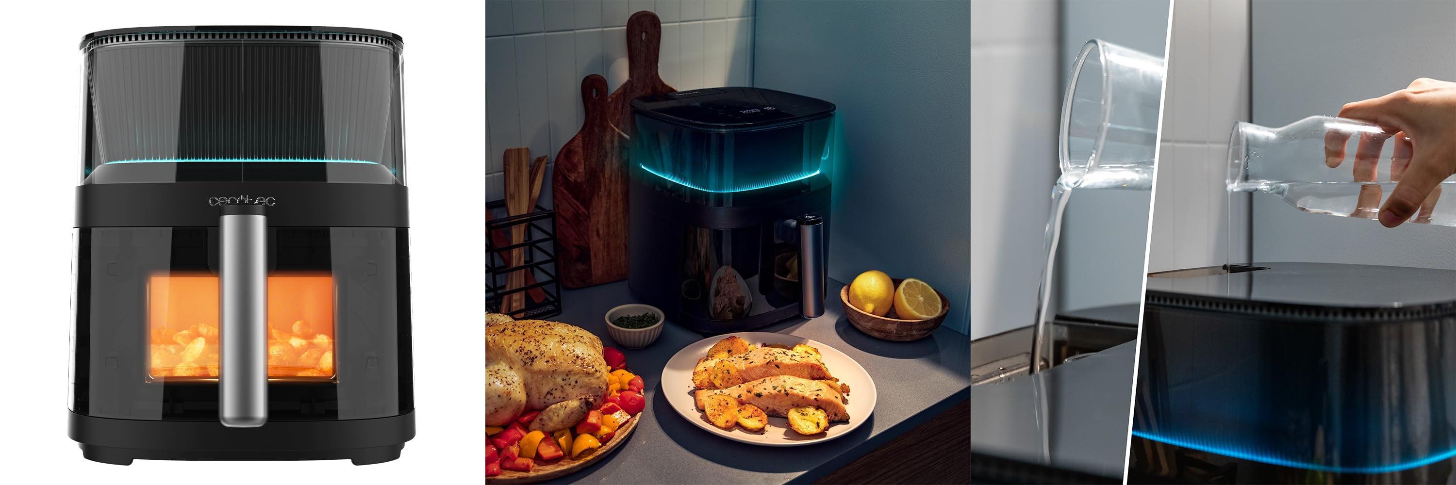 Featured image of post Cecotec Freidora de Aire sin Aceite de 5L Cecofry Neon 5000: La elección perfecta para una cocina saludable y crujiente