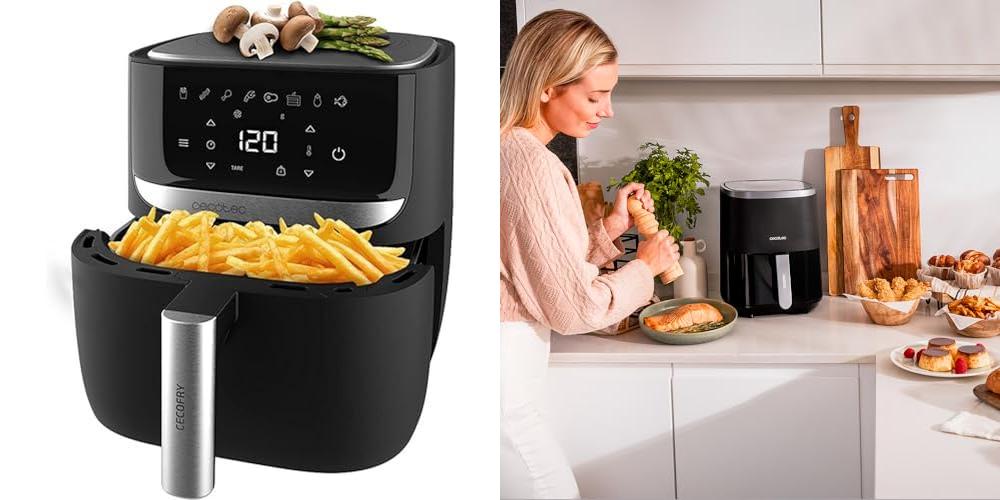 Descubre la Cecotec Freidora de Aire sin Aceite con Ventana Cecofry Fantastik Window 4000: La mejor opción para freír sin grasas añadidas