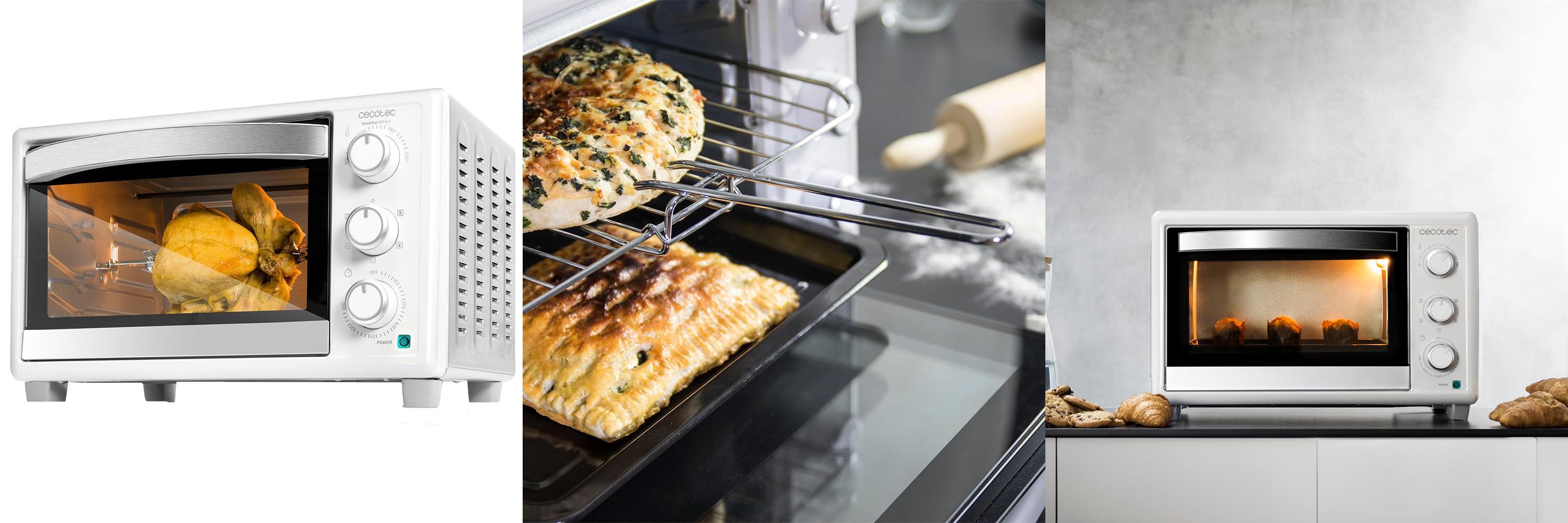 Descubre el Cecotec Horno de Sobremesa Bake&Toast 3090: Potencia y Versatilidad en un Electrodoméstico de Cocina