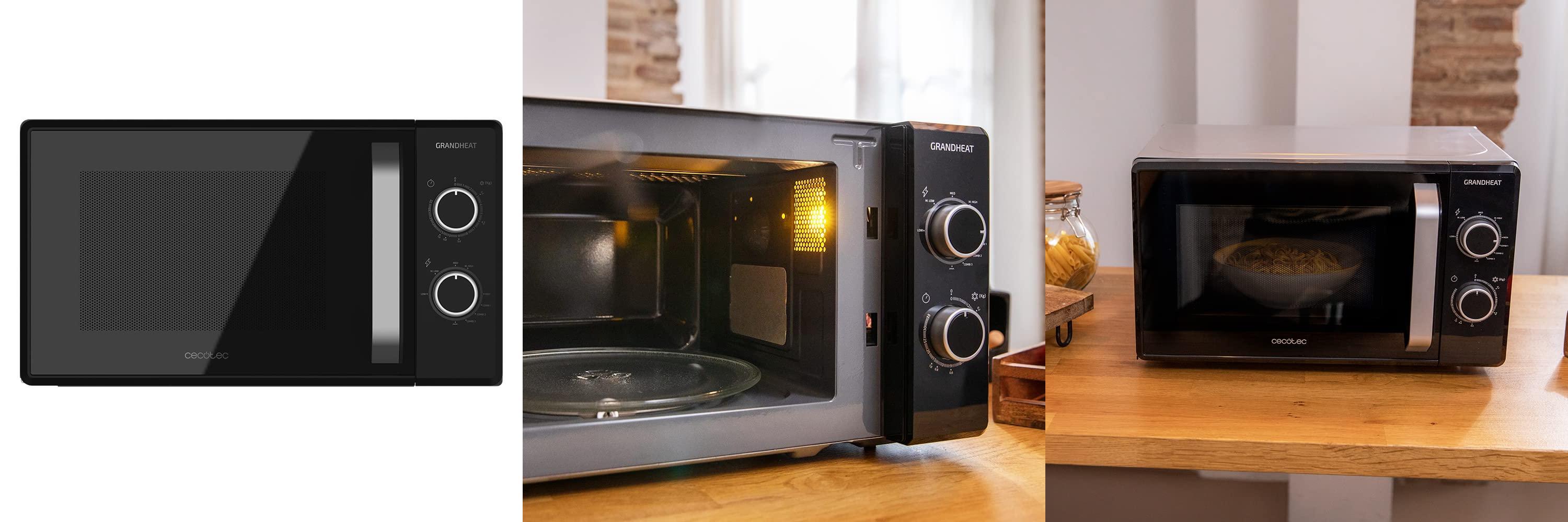 Descubre el Microondas Cecotec Grandheat 3150: Potencia y Tecnología en tu Cocina