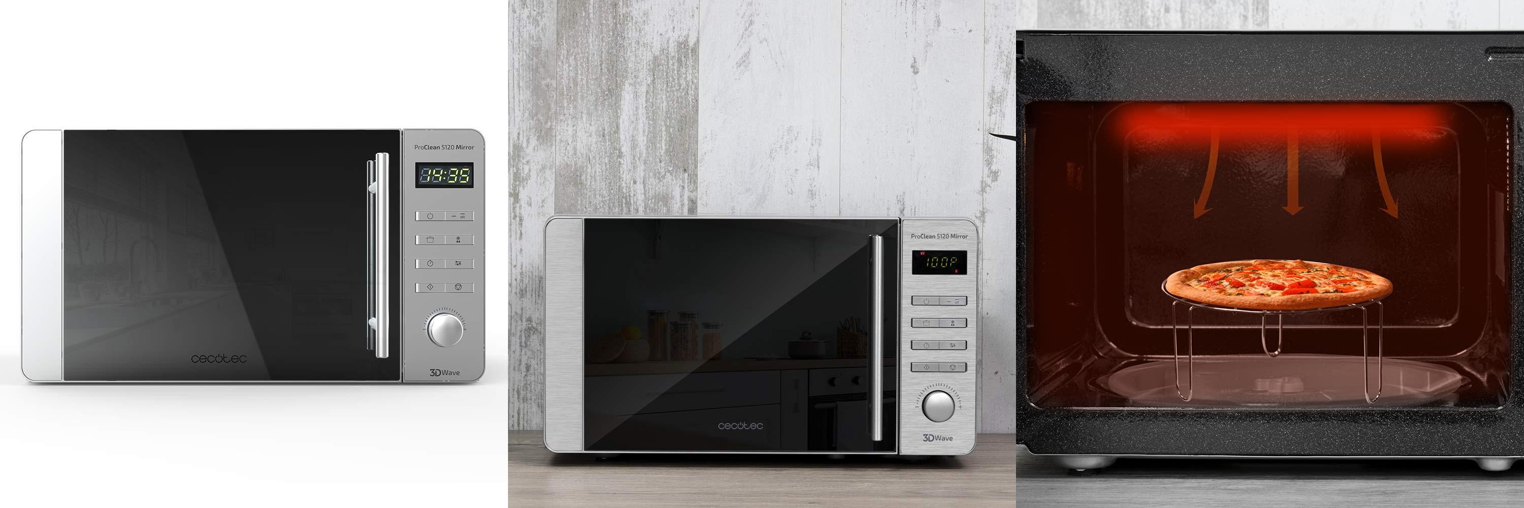 Featured image of post Descubre el Cecotec Microondas ProClean 5120 Inox: Potencia y Elegancia en tu Cocina