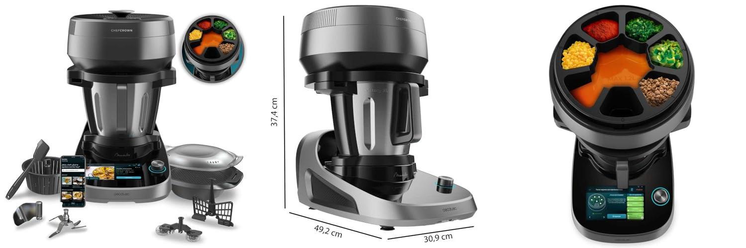 Descubre el Cecotec Robot de Cocina Multifunción Mambo CooKing Victory: ¡Innovación culinaria en tu hogar!