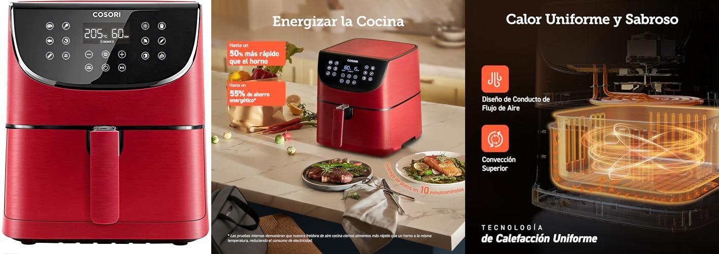 Featured image of post COSORI Freidora sin Aceite 5.5 L: La mejor opción en freidoras de aire para tu cocina