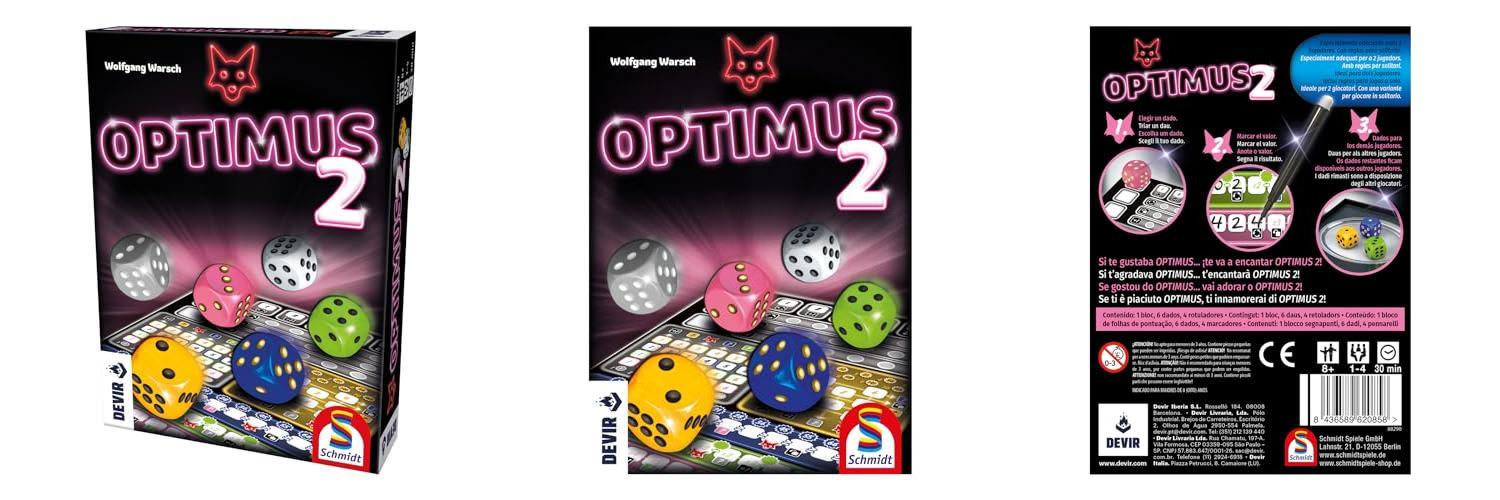 Featured image of post Descubre la diversión con Devir - Juego Optimus 2 (Multilingüe): ¡Un juego de estrategia imprescindible!