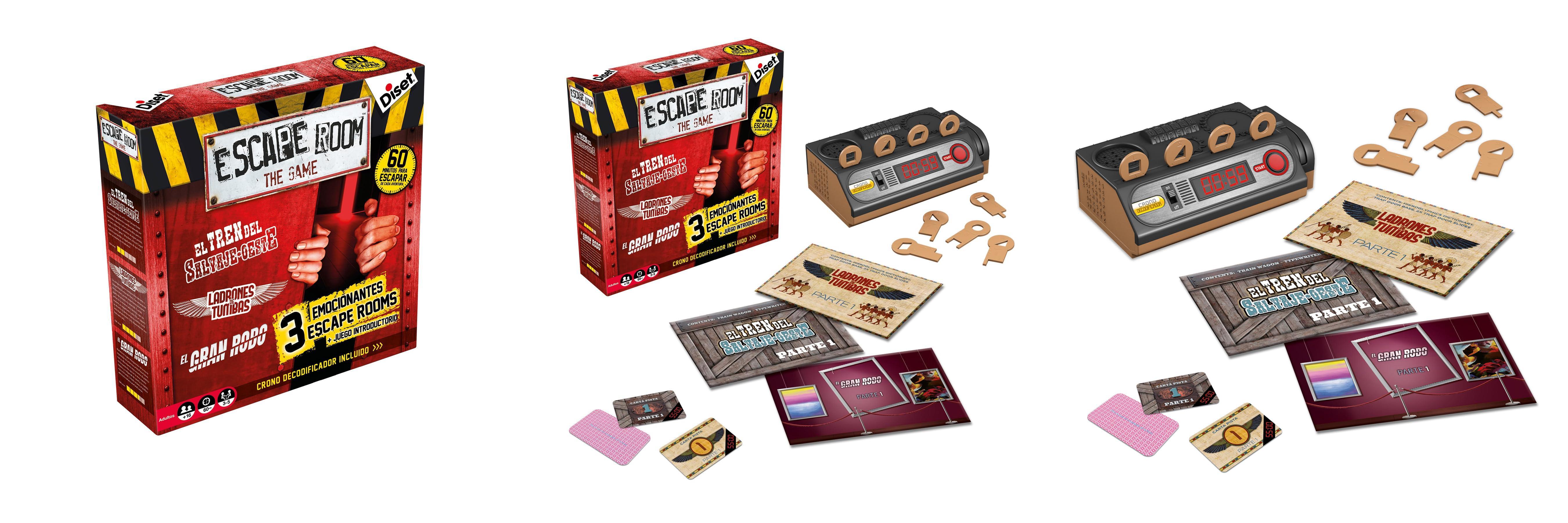 Featured image of post Descubre la emoción de un escape room en casa con el juego de mesa Diset - Escape Room New ¡Atrévete a resolver los desafíos!