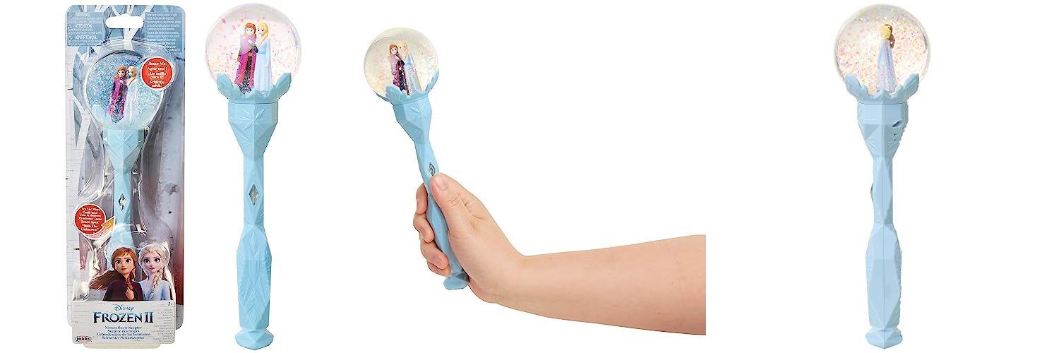 Descubre el Cetro de Nieve Musical Frozen con la Canción 'Into The Unknown' - ¡Ideal para Pequeños Fans de Disney!