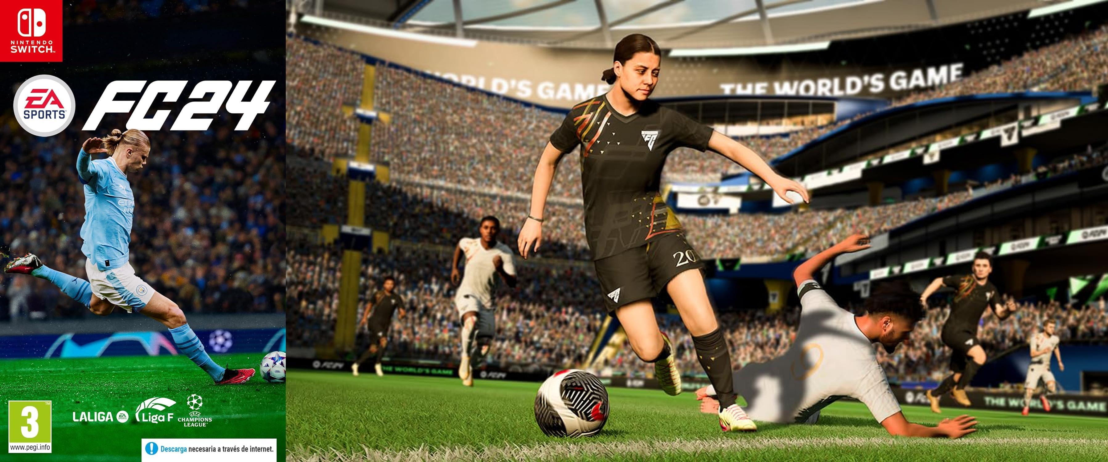 Descubre la emoción del fútbol real con EA SPORTS FC 24 Standard Edition para Nintendo Switch