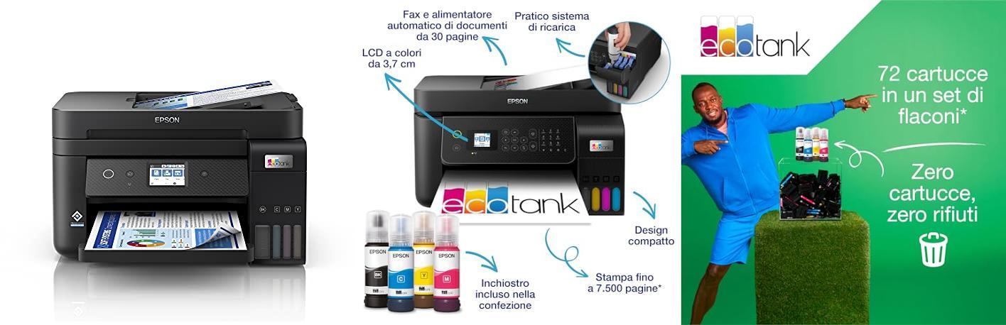 Featured image of post Epson EcoTank ET-4850: La Impresora Multifunción con Depósito de Tinta Recargable que Revoluciona la Impresión
