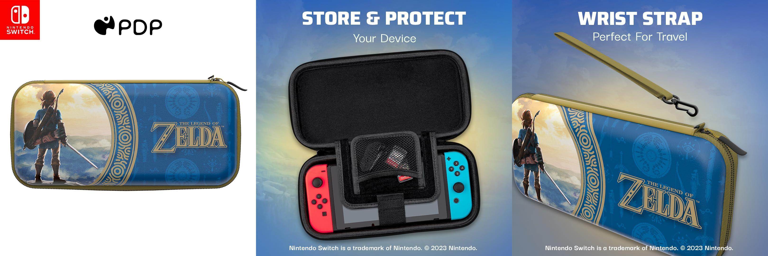 Featured image of post Descubre el PDP Estuche de Viaje Hyrule Azul para Nintendo Switch: Protección y Estilo en tus Aventuras