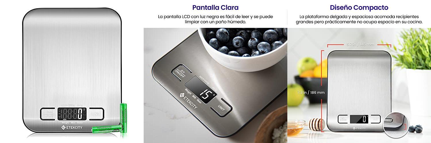 Featured image of post La báscula de cocina digital Etekcity EK6015: precisión y calidad en tus recetas