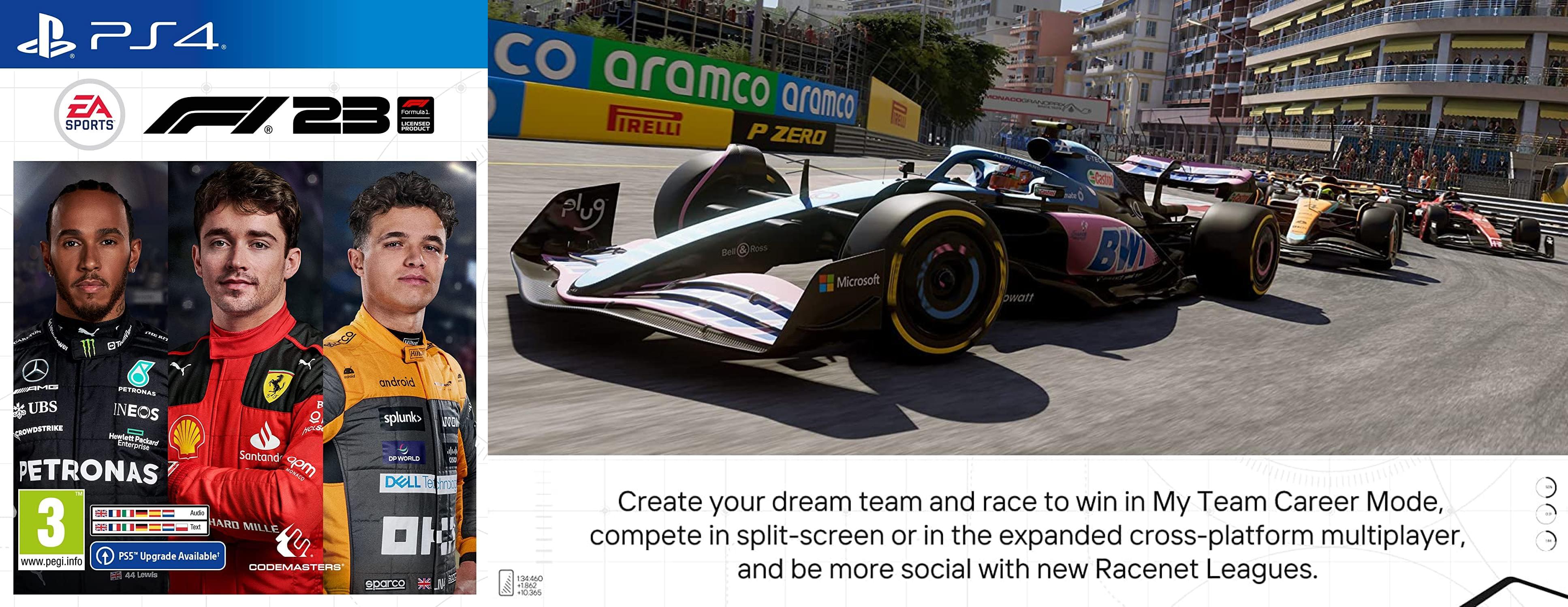 Featured image of post Descubre la emoción de las pistas con F1 23 para PlayStation 4 en Castellano: ¡Vive la velocidad al límite!