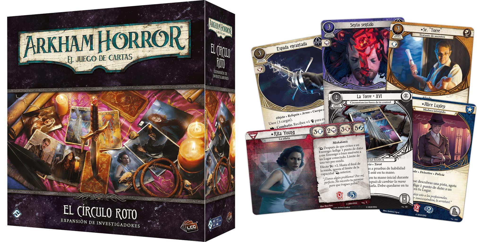 Featured image of post Descubre el misterio con Fantasy Flight Games - Arkham Horror LCG: El Círculo Roto Expansión de Investigadores en Español