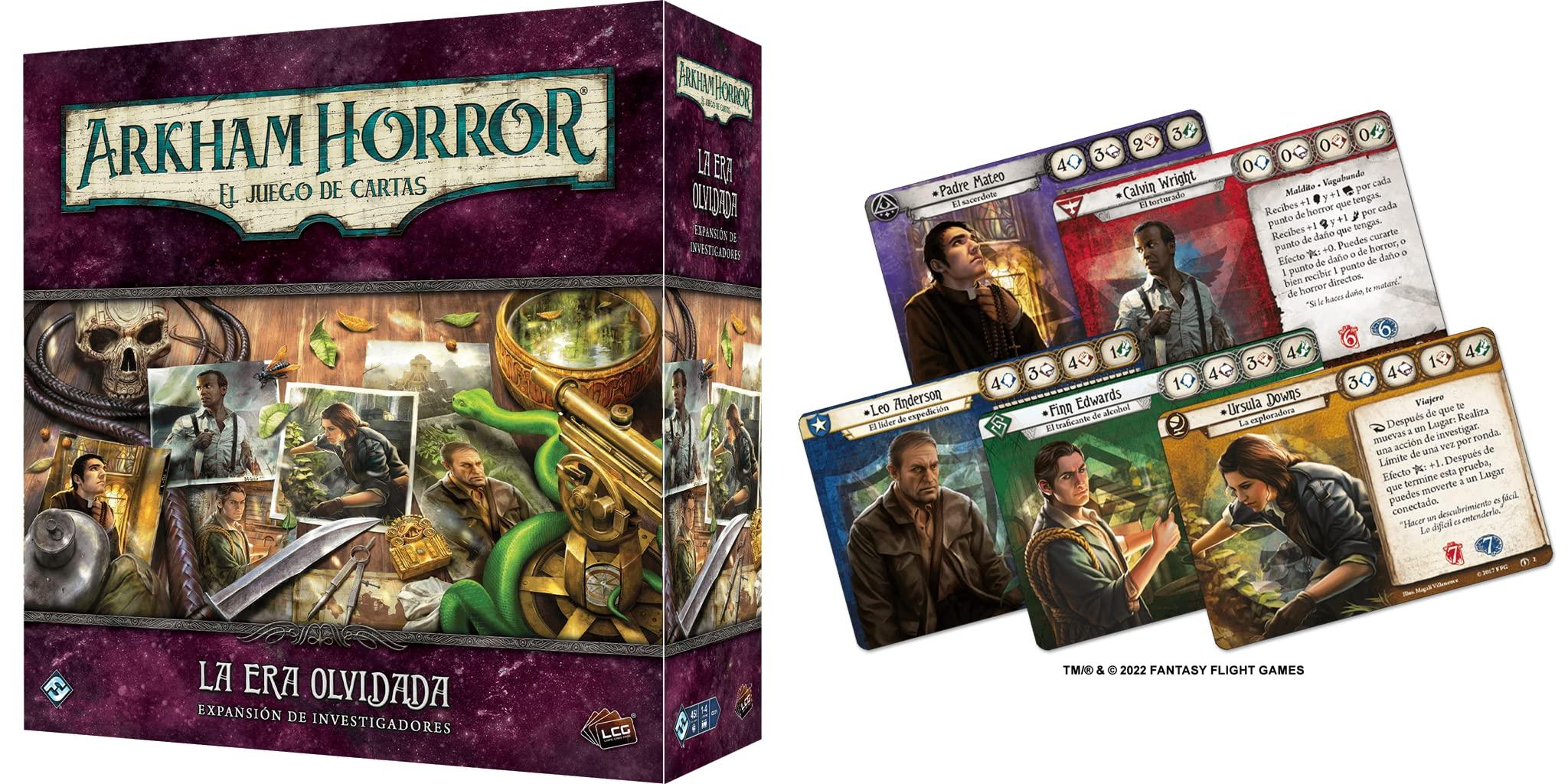 Descubre la Era Olvidada con Arkham Horror LCG: Expansion de Investigadores en Español