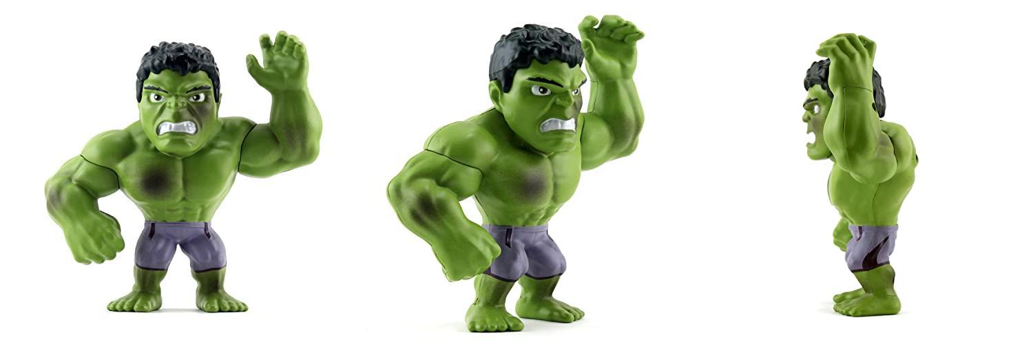 Figura Metal Hulk 15 cm: La Increíble Decoración para Fans de los Superhéroes