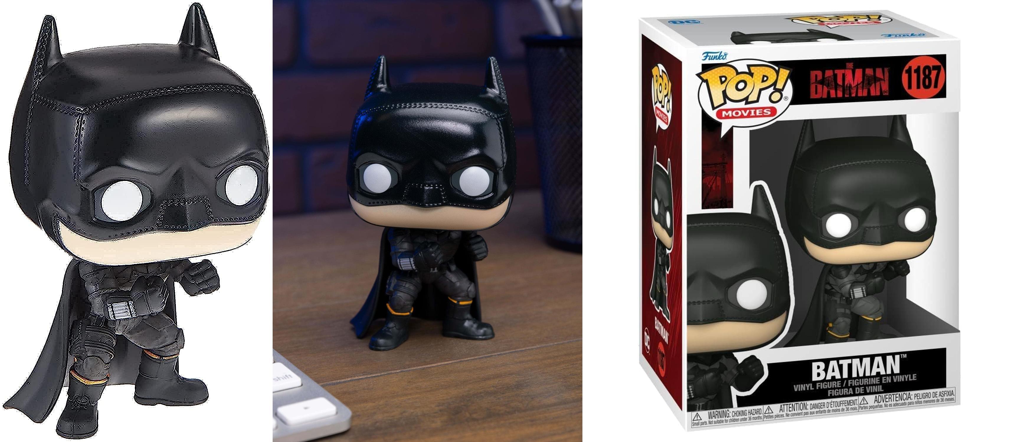 Featured image of post Funko POP! Movies: DC The Batman - Figura Coleccionable de Batman 9cm - Merchandising Oficial - Ideal Para Fans de Muñecos Chibi