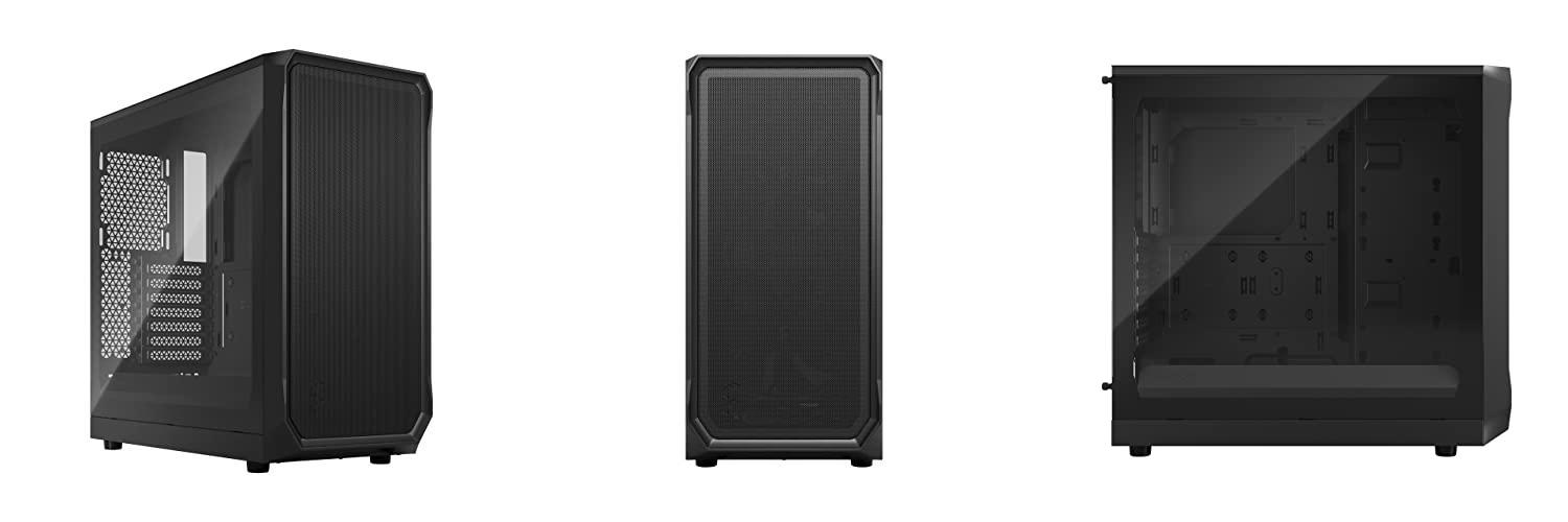 Descubre el rendimiento de la caja de ordenador Fractal Design Focus 2 Black TG Clear Tint en Informática y Componentes