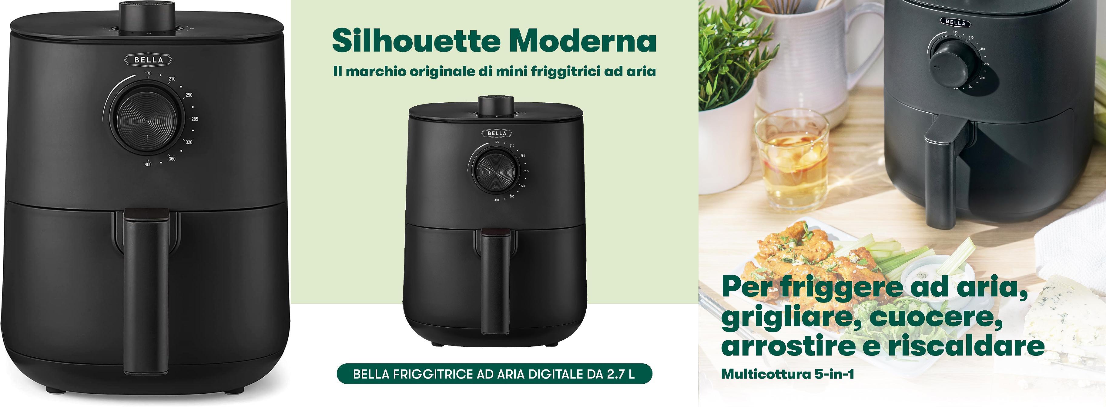 Featured image of post Descubre la revolucionaria BELLA Freidora de Aire de 3 L: Sin Aceite, Fácil Limpieza y Cocina Rápida