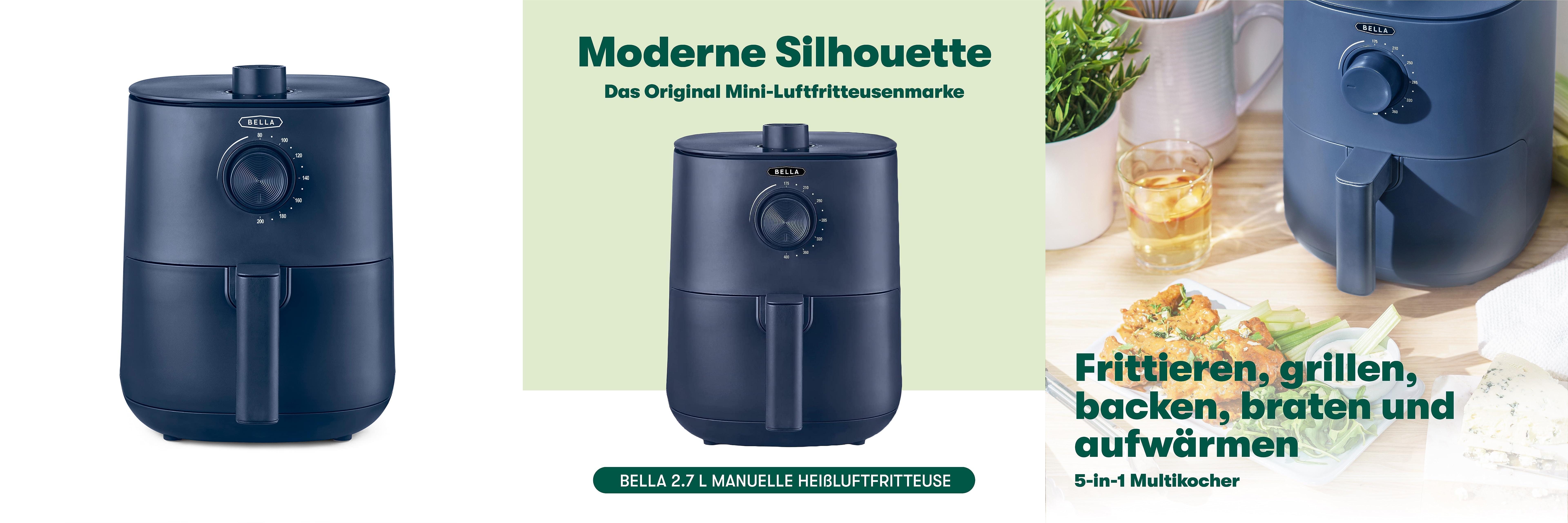 Featured image of post Descubre la BELLA Freidora de Aire de 2,7 L: Cocción rápida y saludable sin aceite