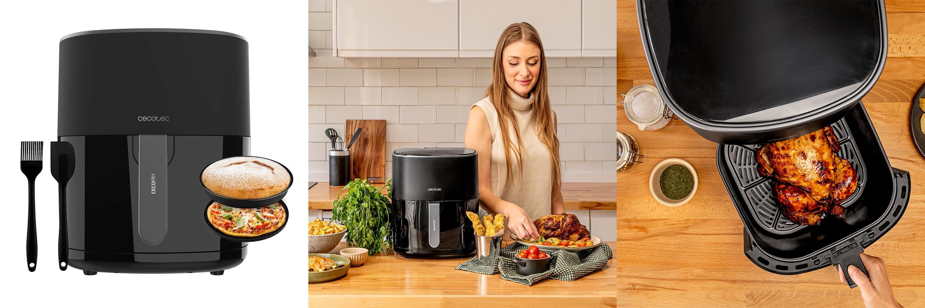 Featured image of post Descubre la Cecotec Freidora de Aire sin Aceite de 6.5L - Una forma saludable de cocinar