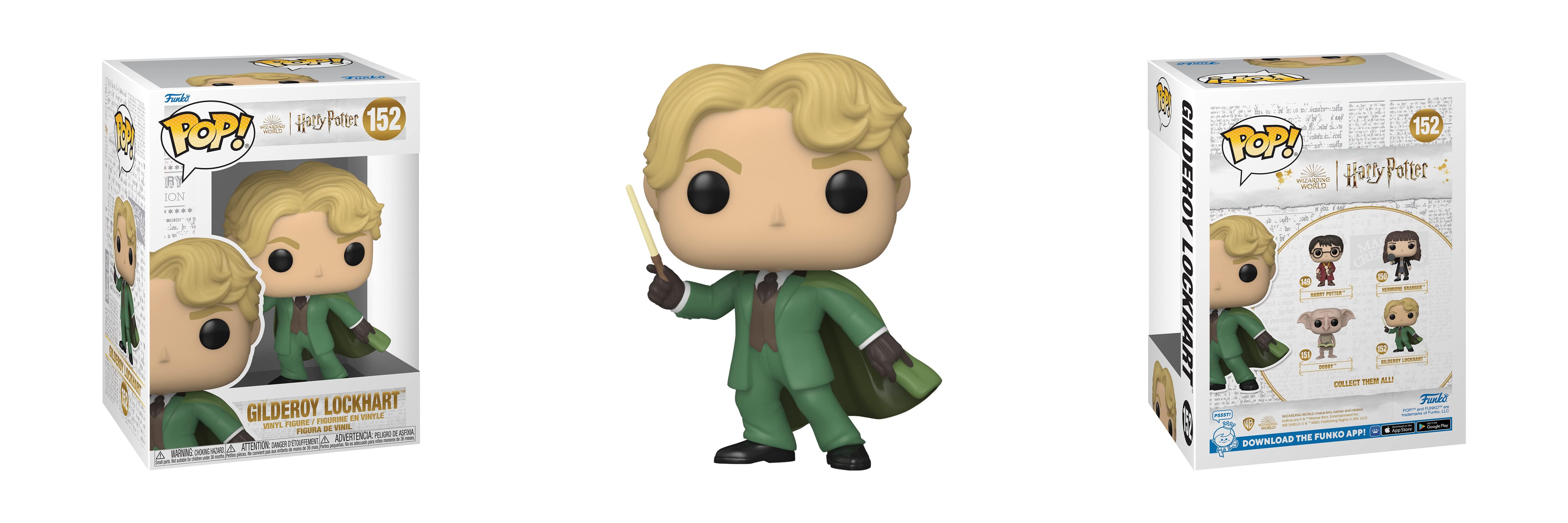 Funko Pop! Harry Potter Chamber of Secrets 20th - Gilderoy Lockhart: Figura de Vinilo Coleccionable para Niños y Adultos