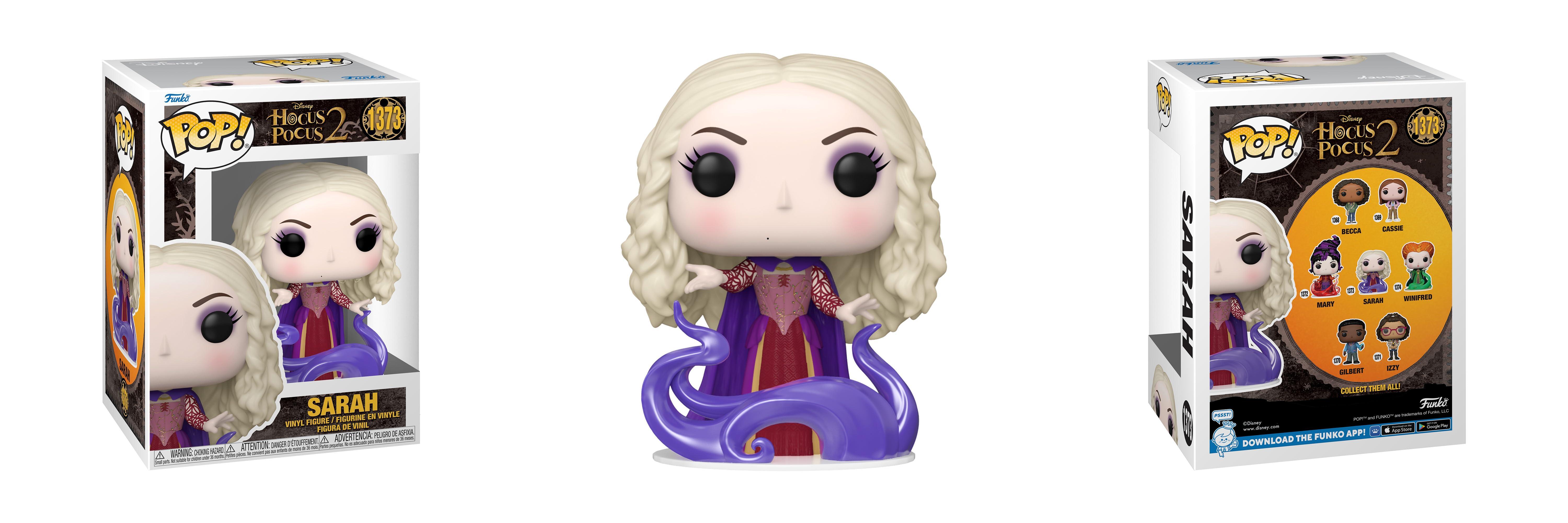 Funko Pop! Disney: Sarah Sanderson (Smoke) - Figura de Vinilo Coleccionable para Fans de Hocus Pocus