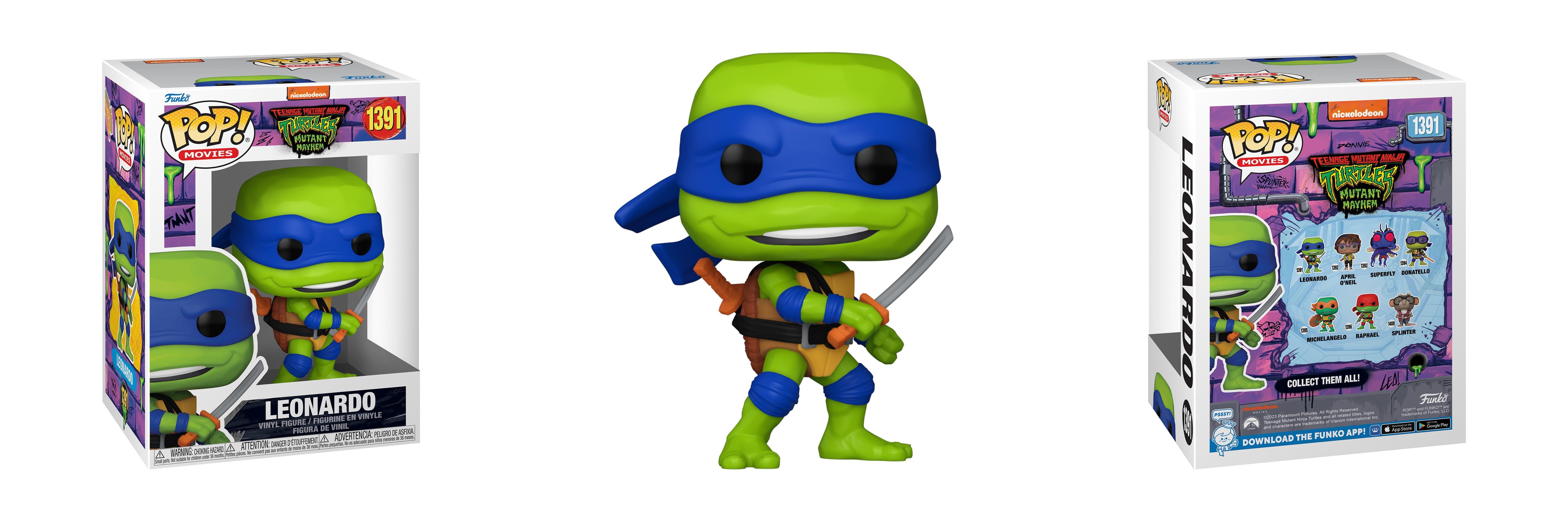 Featured image of post Funko POP! Movies: Leonardo de las Tortugas Ninja - Figura Coleccionable Oficial - Ideal para Niños y Adultos