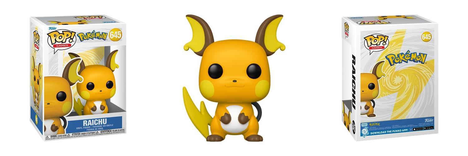 Featured image of post Funko Pop! Games: Pokemon - Raichu - Figura de Vinilo Coleccionable para Fans de Juegos - Juguetes y Coleccionables