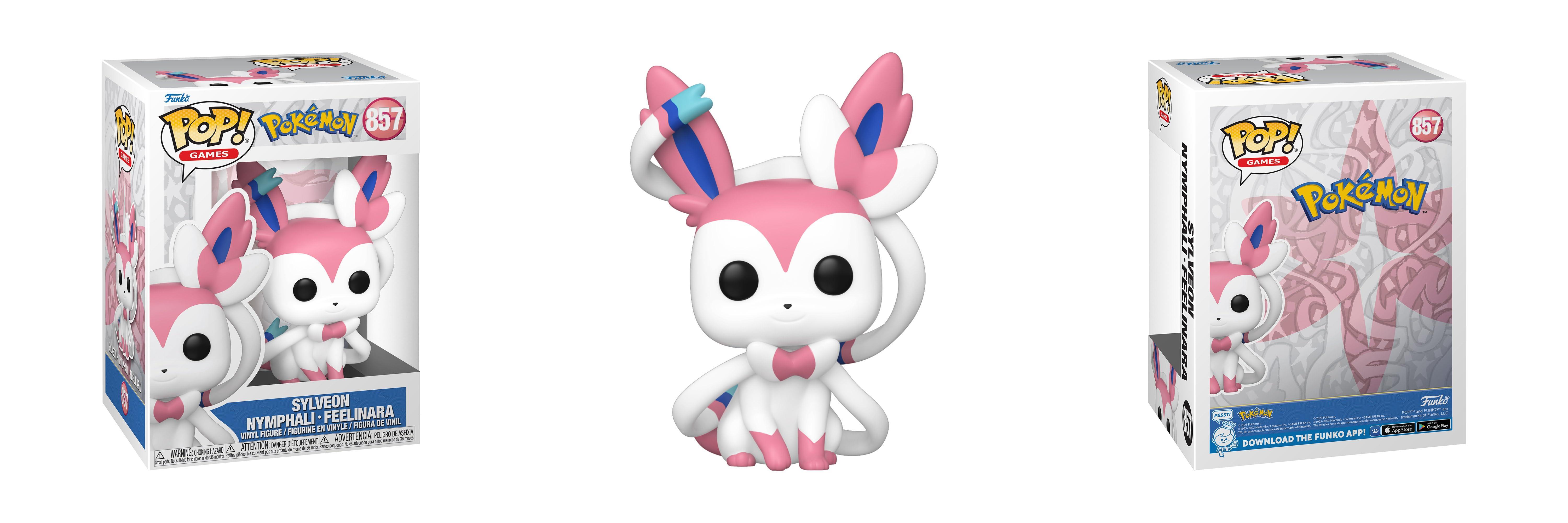 Funko Pop! Games: Pokemon - Sylveon - Figura de Vinilo Coleccionable, ¡Hazte con ella ya para tu colección Pokémon!