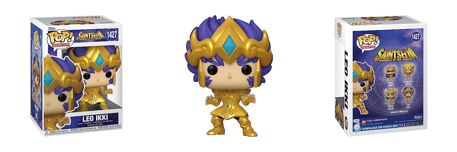 Funko Pop! Animation: Saint Seiya - Gold Leo Phoenix Ikki - Figura de Vinilo Coleccionable ¡Ideal para Niños y Adultos fanáticos del Anime!
