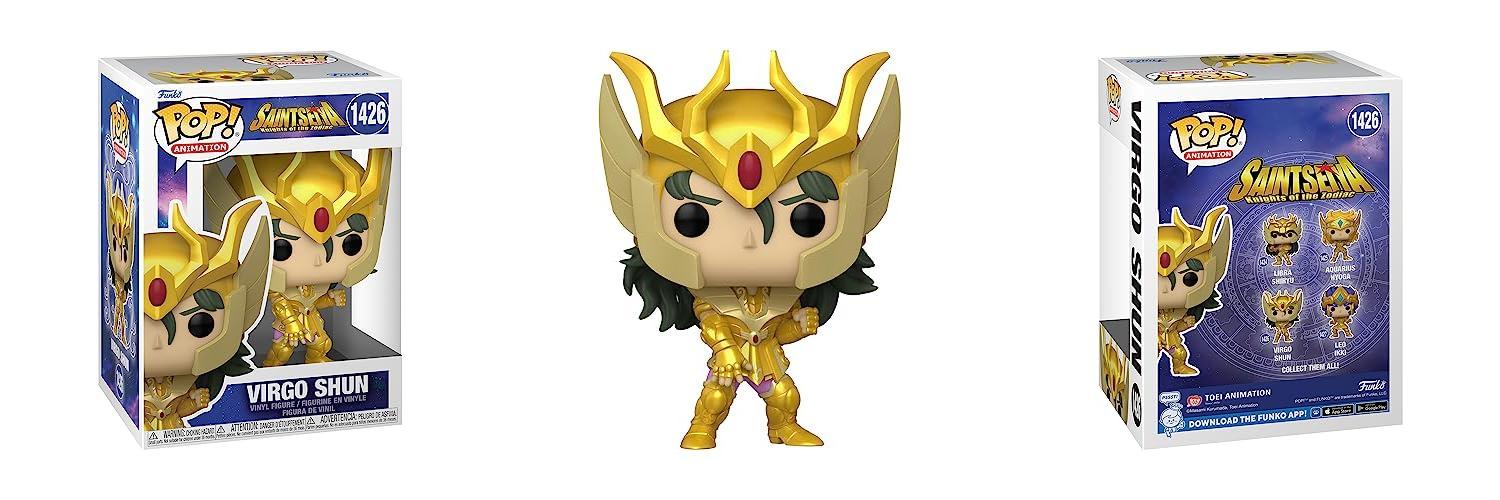 Funko Pop! Animation: Saint Seiya - Gold Virgo Andromeda Shun - Figura de Vinilo Coleccionable - ¡El regalo perfecto para fans del anime y coleccionistas!