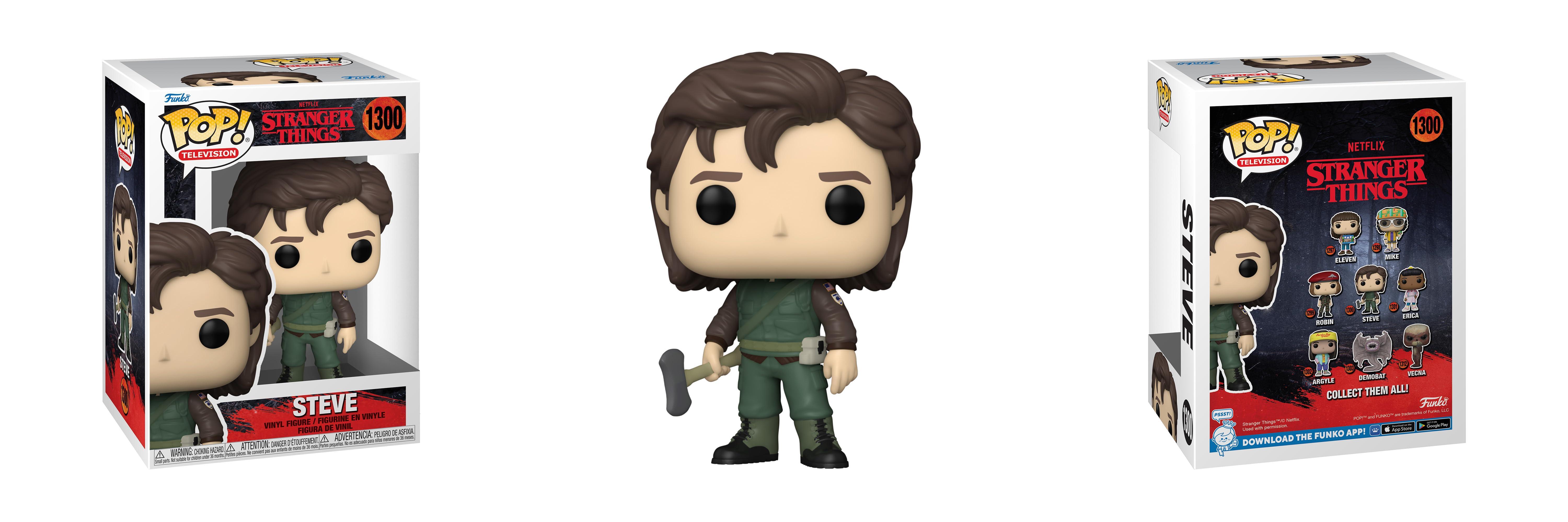 Descubre Funko Pop! TV: Stranger Things - Steve Harrington H - Figura de Vinilo Coleccionable en un post imperdible